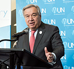 UN Chief Deplores Rights Violations in Conflicts, Condemns Extremism 